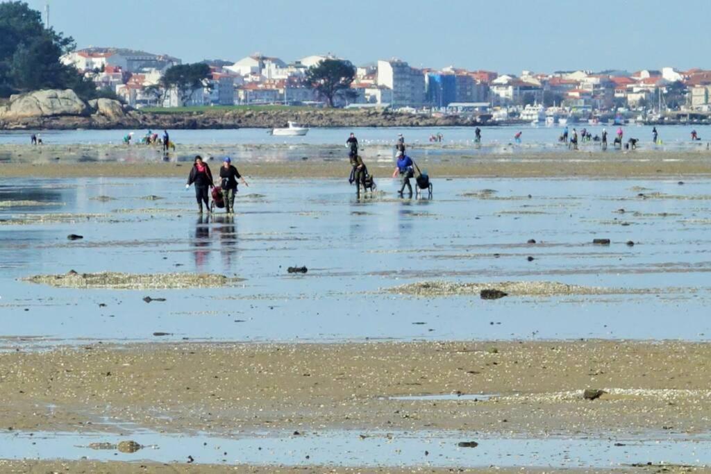 Willa Casa Amplia Frente A La Playa Cambados Zewnętrze zdjęcie