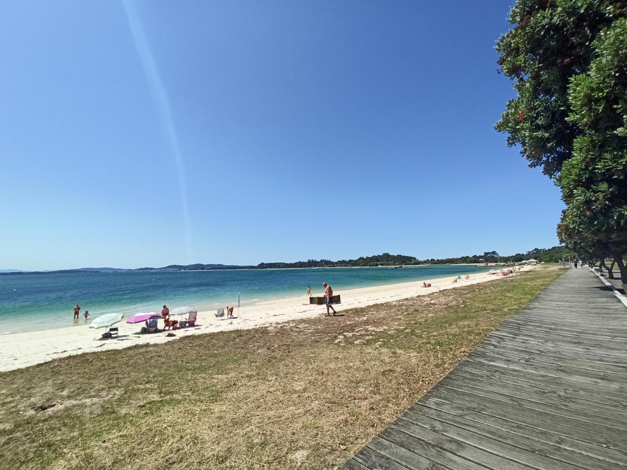 Willa Casa Amplia Frente A La Playa Cambados Zewnętrze zdjęcie
